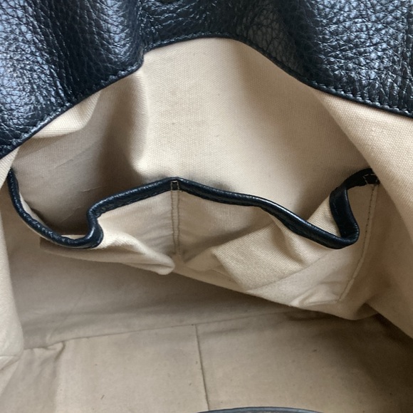 Tory Burch Channing Floral Print Canvas & Leather Tote - Picture 7 of 16